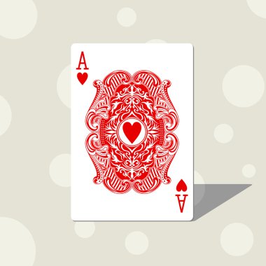 Ace heart clipart