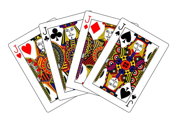 Gniazda pokera — Zdjęcie stockowe