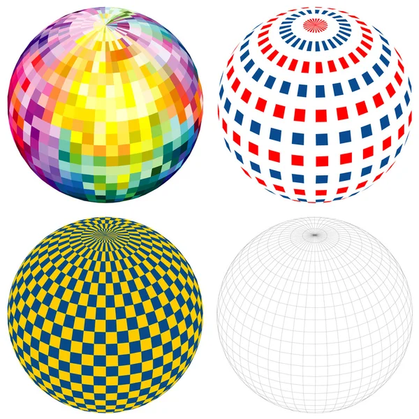 Esferas — Archivo Imágenes Vectoriales