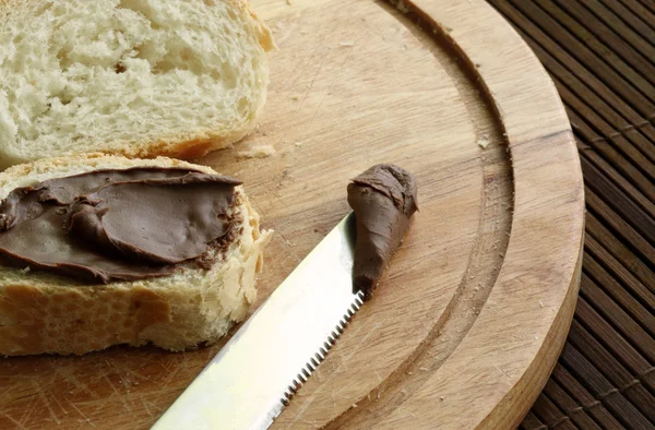 Chléb čokoláda — Stock fotografie