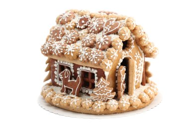 Christmas gingerbread house clipart