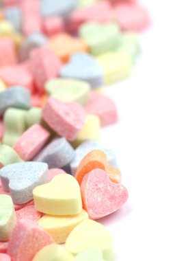 Candy hearts clipart