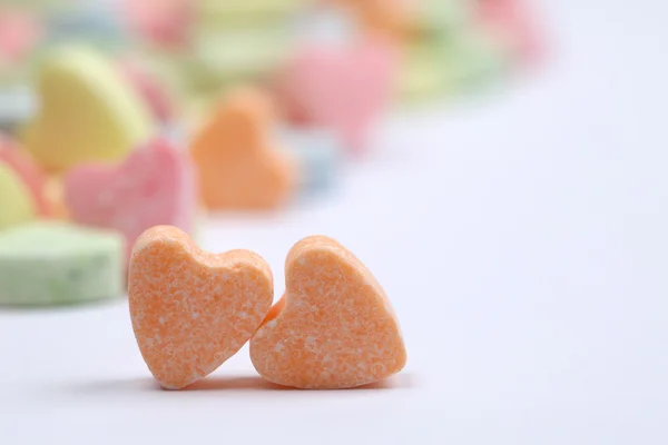 Candy hearts — Stock Photo, Image