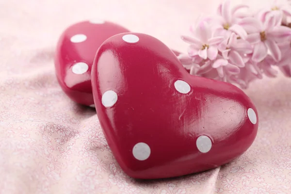 Dotted hearts — Stock Photo, Image