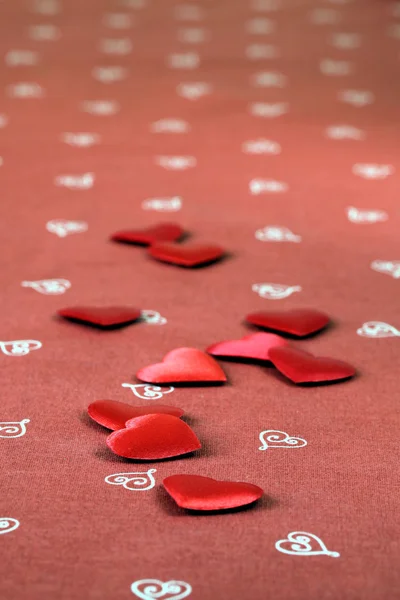 Heart shaped confetti — Stock Photo, Image