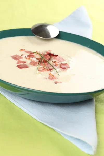 Cream cheese soup — Stock Photo, Image