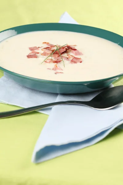 Cream cheese soup — Stock Photo, Image