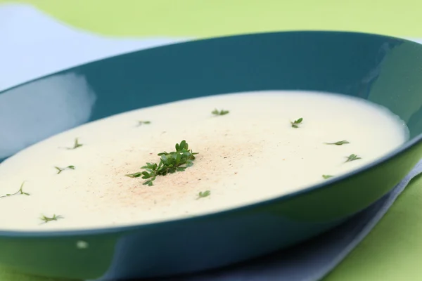 Potato cream soup — Stock Photo, Image