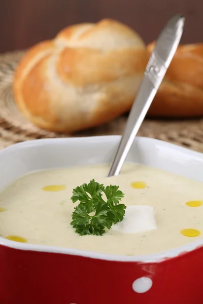 Vegetable cream soup — Stock Photo, Image