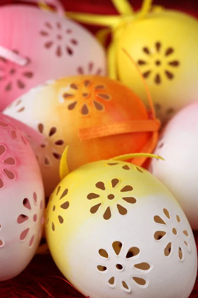 Ovos de Páscoa floridos — Fotografia de Stock