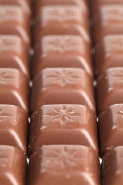 牛奶巧克力果仁糖 — 图库照片