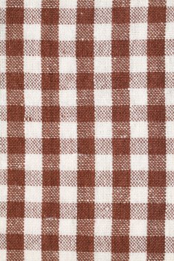 Brown dish towel pattern clipart