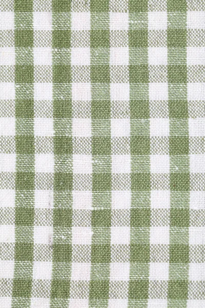 Gröna maträtt handduk mönster — Stockfoto