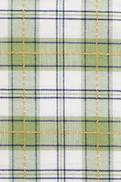 Green dish towel pattern — Stock Photo, Image