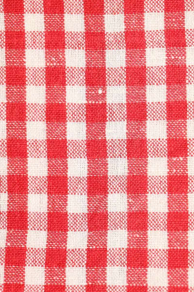 Červená miska ručník vzor — Stock fotografie