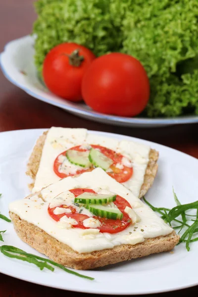 Sanduíches de queijo grelhado — Fotografia de Stock