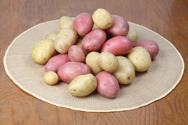 Red and white potatoes — Stock Photo, Image