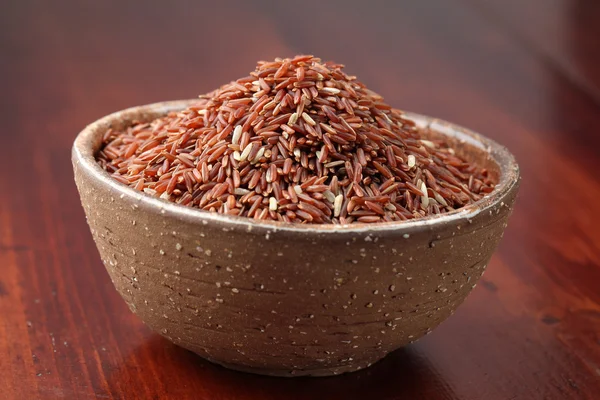 Rode rijst — Stockfoto