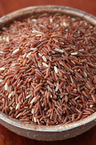 Rudá rýže — Stock fotografie