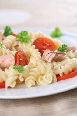 Fusilli with tuna