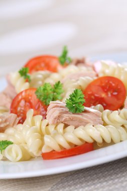 Fusilli with tuna