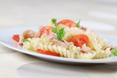 Fusilli with tuna