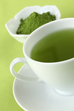 Matcha green tea clipart
