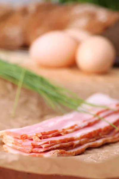 Bacon e uova — Foto Stock