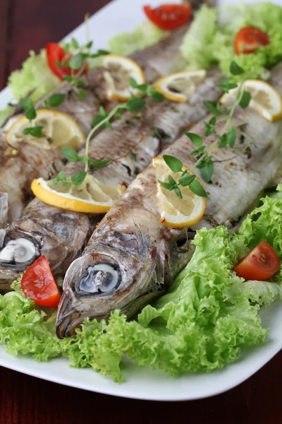 stock image Baked trout