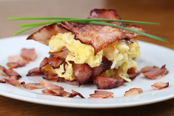 Ägg och bacon — Stockfoto