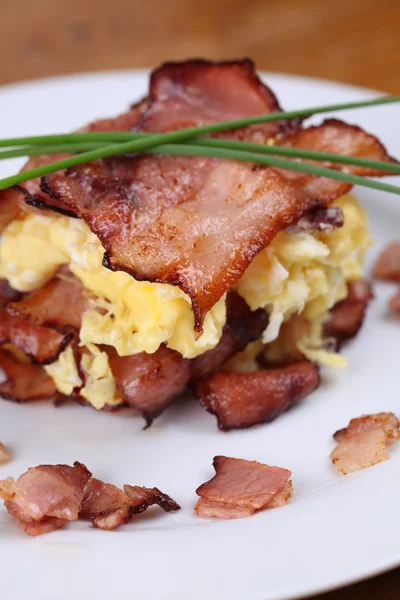Ägg och bacon — Stockfoto