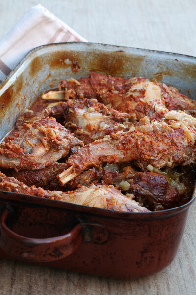 Жареный кролик
