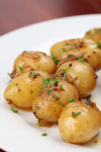 Kavrulmuş bebek patates — Stok fotoğraf