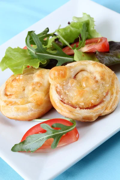 Puff pastry nests — Stock Photo, Image