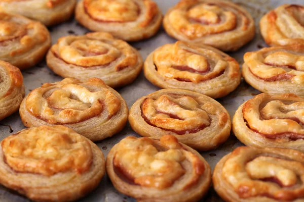 Puff pastry rolls — Stock Photo, Image