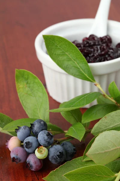 Blueberry jam — Stock Photo, Image
