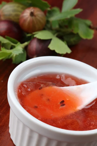 Angreštové marmelády — Stock fotografie