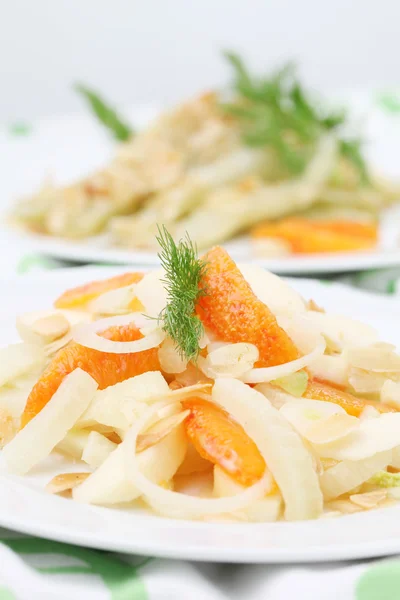 Venkel Salade met sinaasappelen — Stockfoto