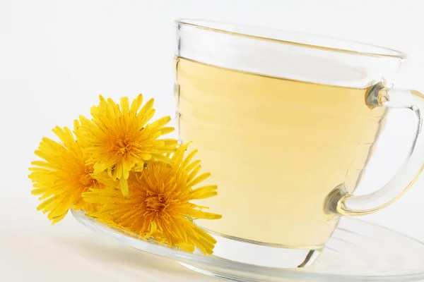Dandelion tea — Stock Photo, Image