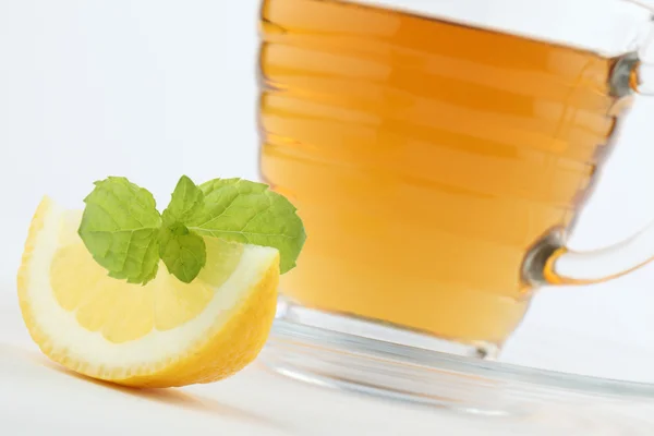 Thé à la menthe au citron — Photo