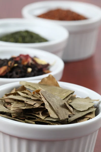Collection de thé - ginkgo — Photo
