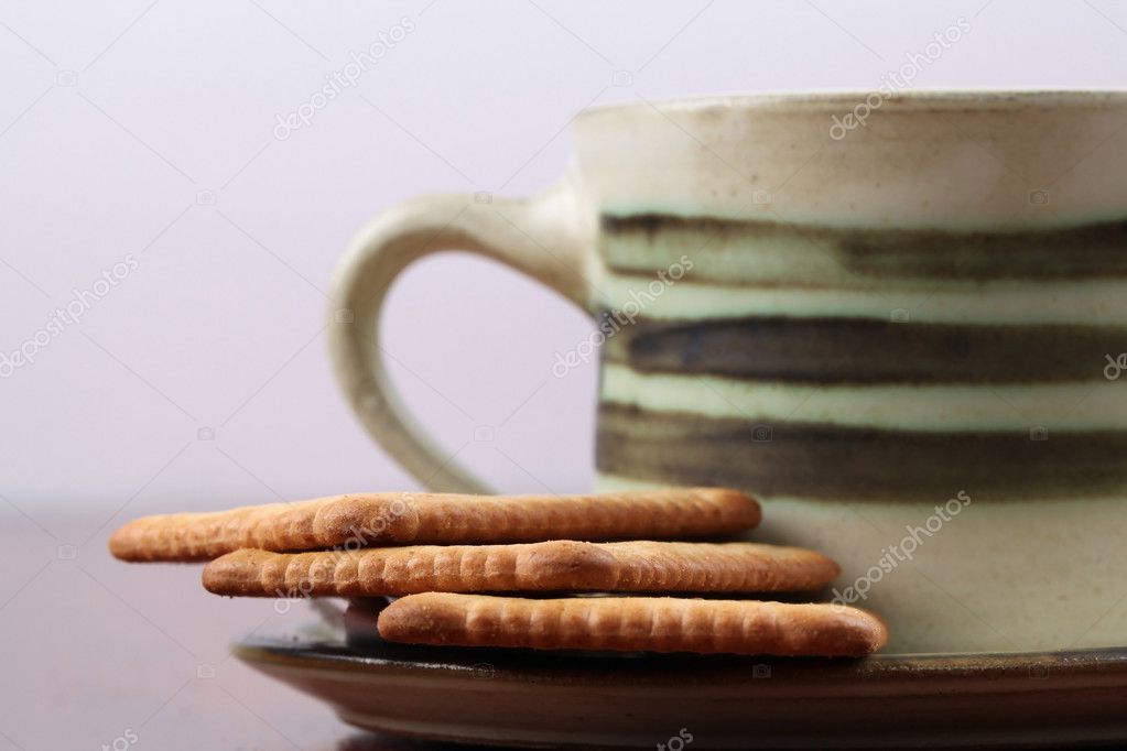 Biscuits and coffee
