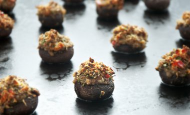 Stuffed Mushrooms clipart