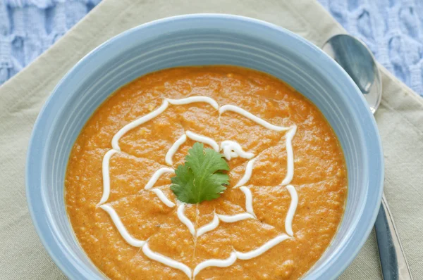 Gyömbéres sárgarépa leves — Stock Fotó