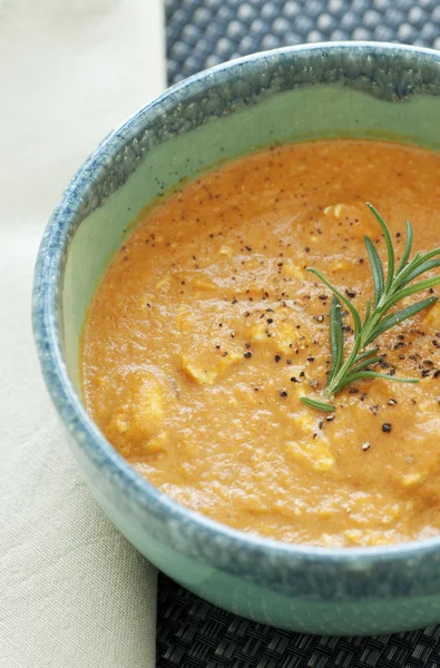 Carrot Ginger Soup — Stock Photo, Image