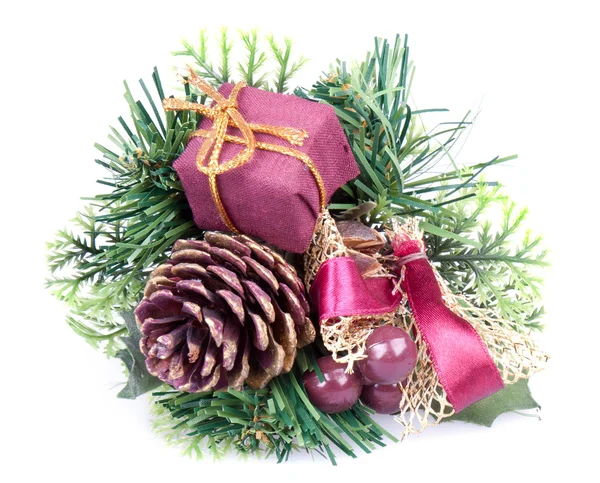 Christmas decoration isolated on a white background — Stock Photo, Image