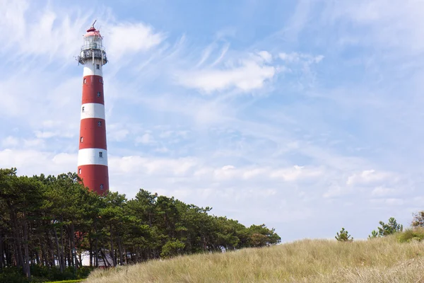 Holländischer Leuchtturm von ameland — Stockfoto