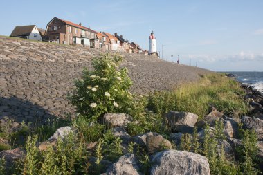urk, Hollanda'da bir balıkçı köyü olan deniz feneri