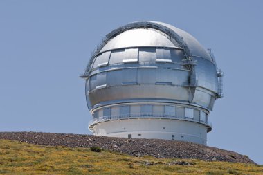 Observatory at La Palma, Canary Islands clipart