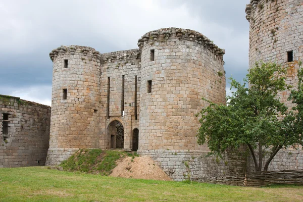Mittelalterliche Burg in der Bretagne, Frankreich — Stockfoto